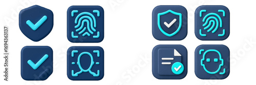 Digital security, biometric authentication, and data protection for online privacy and secure access control