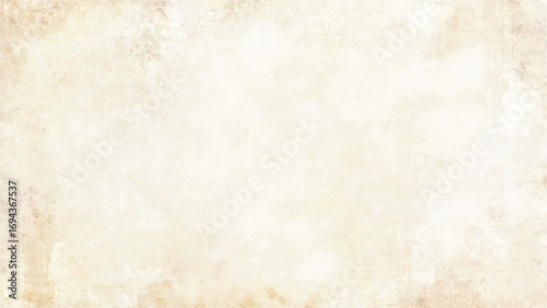 Colour old concrete wall texture background. Close up retro plain cream color cement wall background texture. Design paper vintage parchment element.