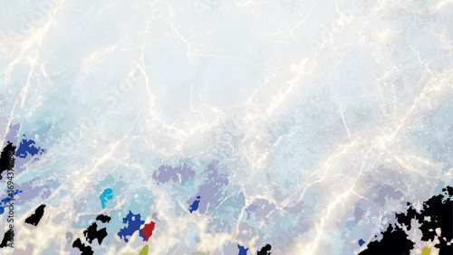 abstract blue marble background