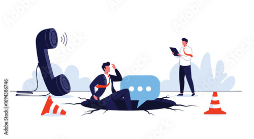 Customer support challenges experiencing communication difficulties and service gaps