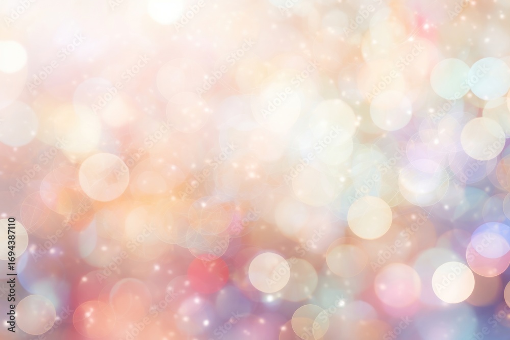 Fototapeta premium New year pattern bokeh effect background backgrounds abstract outdoors.