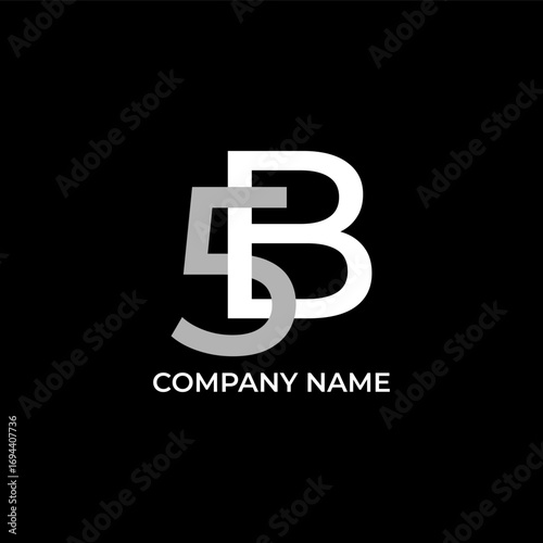 B5, 5B logo for company