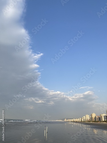 a espera do pescador - praia grande