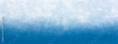 Abstract blue blurred, watercolor painting brushstrokes for background decoration