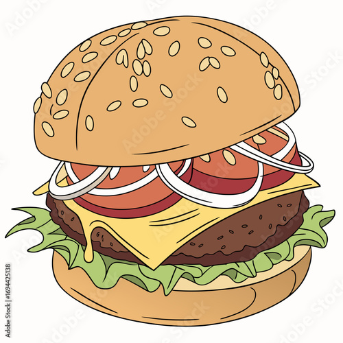 Delicious cup of hot tea with steam, served on a saucer, perfect for breakfast