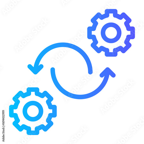 continuous process icon