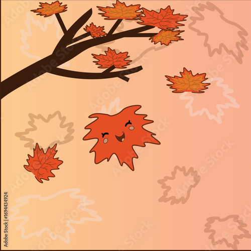 autumn leaves background