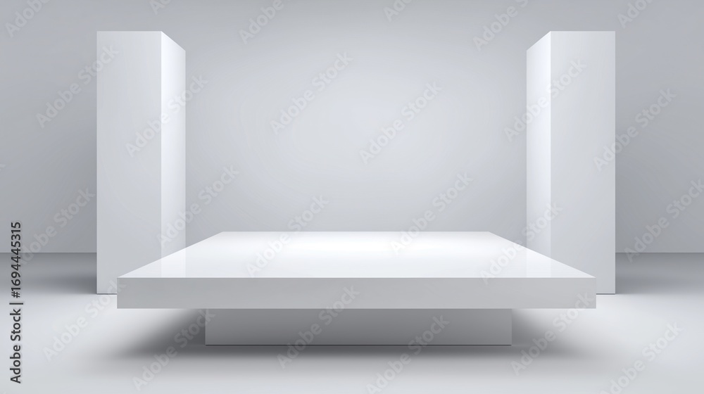 Fototapeta premium Modern Minimalist Display for Product Showcase