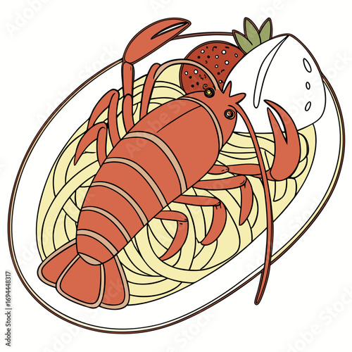 Lobster Spaghetti Delight A Culinary Masterpiece