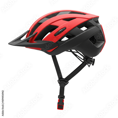 Cycling helmet ensuring protection and safety for cyclists on the road.