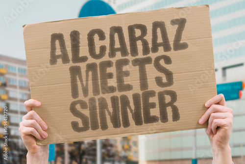 Fotografie “Alcaraz Meets Sinner” Tennis writes drama one rally at a time