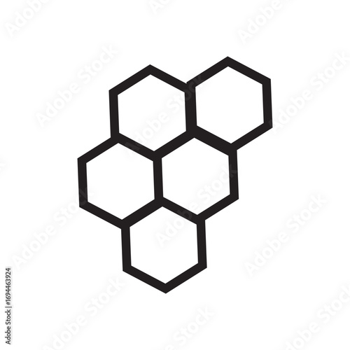 Honeycomb outline