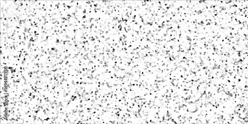 Abstract white paper with blue water drops and transparent bubbles on a wet glass surface