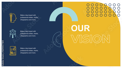 Our Vision Presentation Slide for Strategic Planning