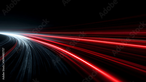 Red line of light speed motion background. red fast movement background design faster. concept texture of digital technology speedy move and space black 39630655 1