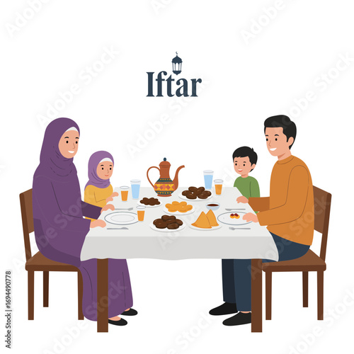 Family Iftar Meal