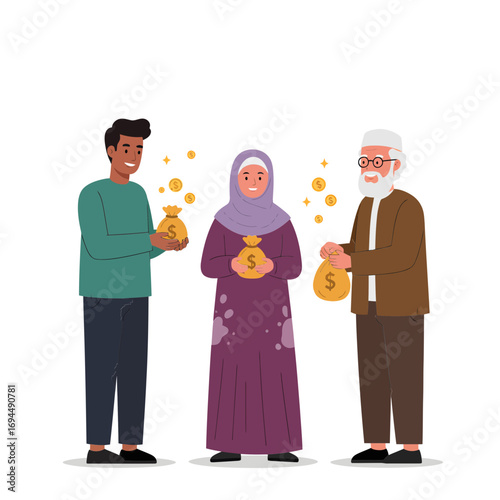 Zakat Illustration