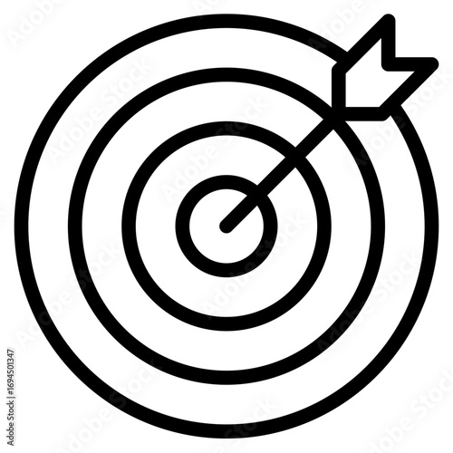 Targeti con vector illustration