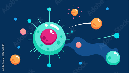 Dynamic Regeneration A kinetic energy effect where cells are bouncing with renewed life while tiny nanobots zip around them infusing energy and materials to promote rejuvenation.