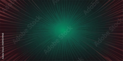 An abstract cosmic burst of blue and colorful light with bright energy rays and a fractal glow