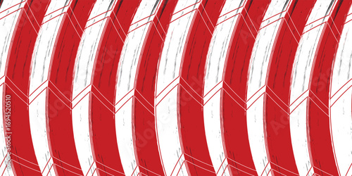 Tire tracks. Abstract wheel braking distance, tread silhouette brush. Isolated vector strip of cars or motorbikes