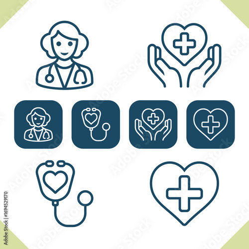 Cardiology Icons