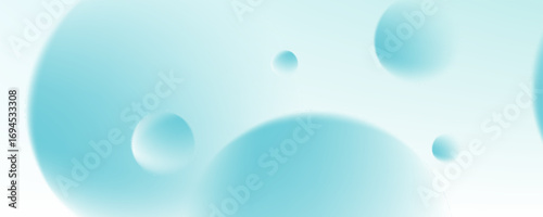 3D ball abstract Background. Soft Gradient with minimal bounce ball with shadow and light effect. Realistic 3d bubble background.