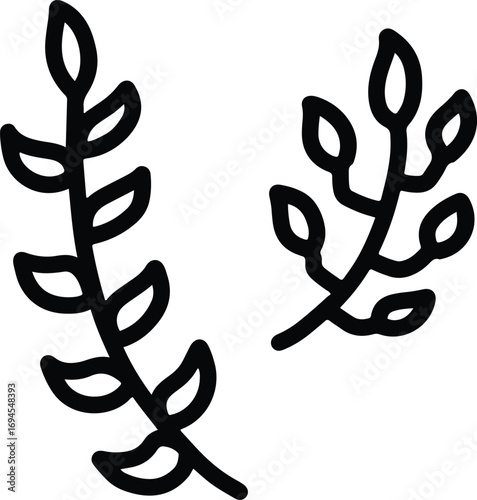 abstract floral design