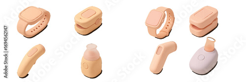 Modern health monitoring devices and essential medical gadgets for personal care and wellness management