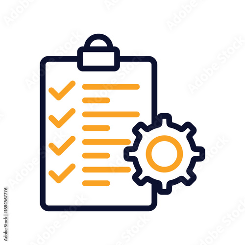 Project  Outline bold Vector Icon which can be easily modified or Edited