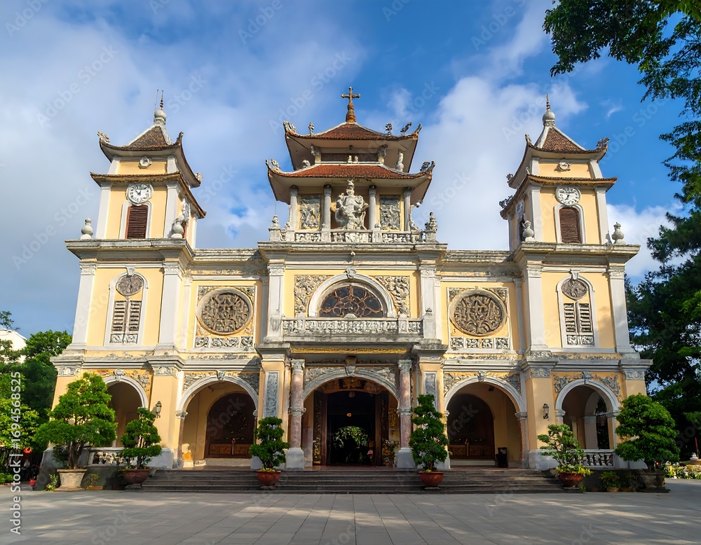 Obraz premium Historic church facade