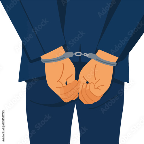 Hands In Handcuffs