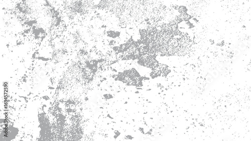 Black and white cracked texture with horizontal fissures, distressed grunge surface damage, vintage concrete wall background for abstract overlays, posters, and design templates