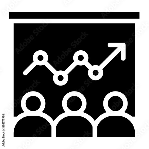 Skill bilding  icon glyph style vector illustration