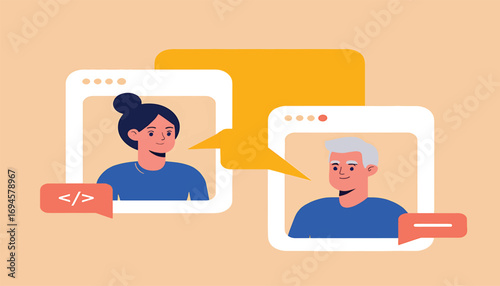 Online Collaboration Connecting People Through Communication