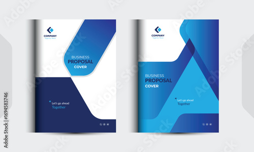 Corporate Business Proposal  Cover Design Template