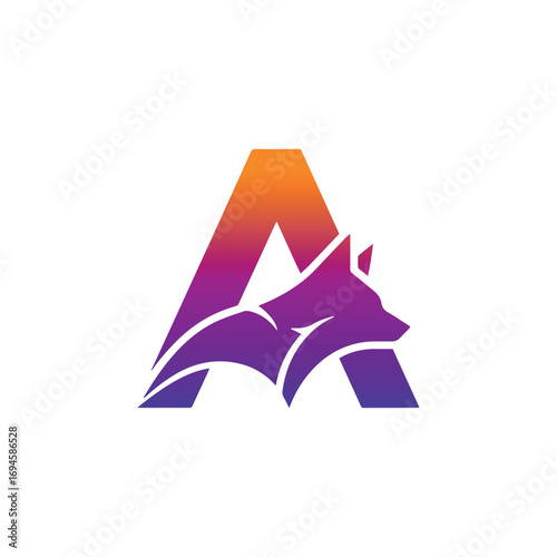 A stylized logo with the letter 'A' and a sleek, fast-moving fox integrated into the design, symbolizing agility, speed, and intelligence.