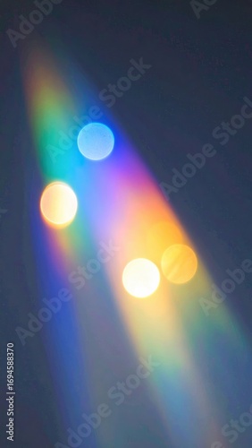 light leak overlay effect with blur rainbow light leaks and bokeh retro grain noisy 