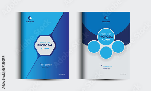 Corporate Business Proposal  Cover Design Template