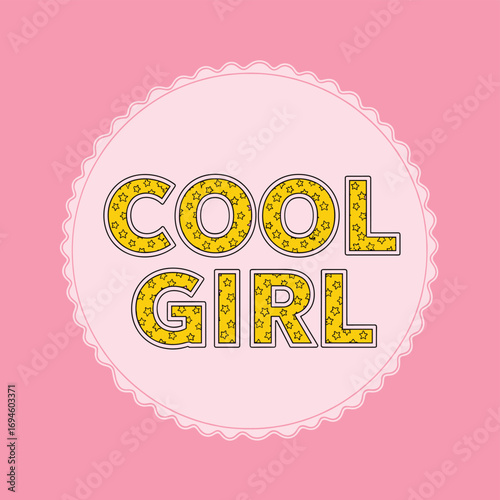Embrace your inner style with this cool girl design perfect for various projects