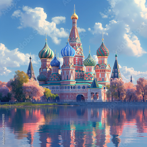 st basil cathedral in moscow russia