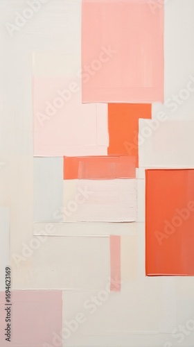 Wallpaper Mural Minimal space autumn painting wall art. Torontodigital.ca