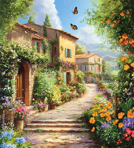 Fototapeta Naklejka Na Ścianę i Meble -  old house in the village