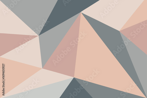 Colorful origami polygons create an abstract geometric background with a vibrant pattern and crystal-like texture