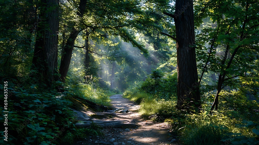 Obraz premium path in the woods