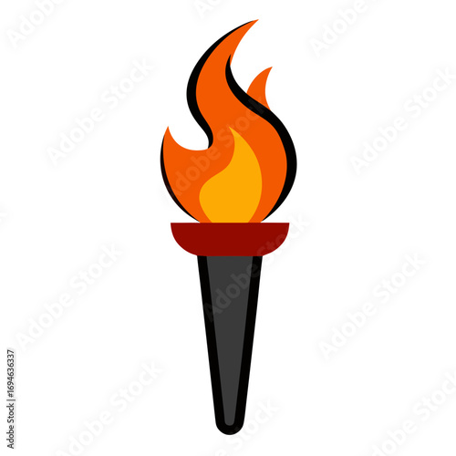vector fire icon
