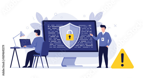 Cybersecurity professionals protect data from digital threats and ensure information privacy