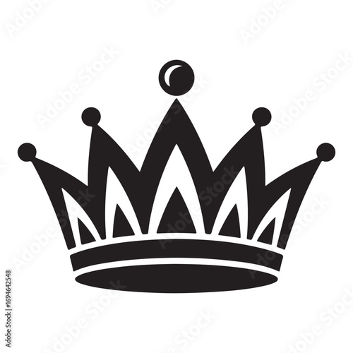 set of crowns vector