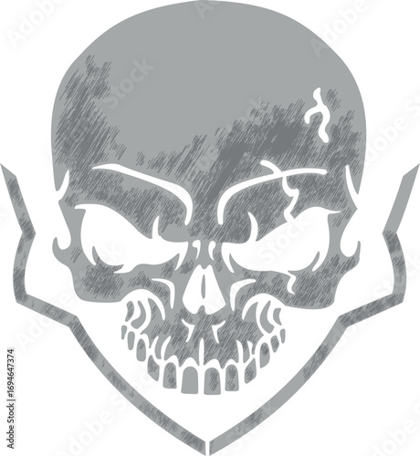 Skull, Pirate flag, Tattoo, Skull bones, Danger
