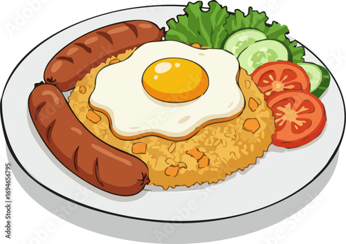 Simple Nasi Goreng (Indonesian Fried Rice) Icon